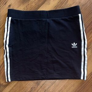 Adidas Black Mini Skirt M